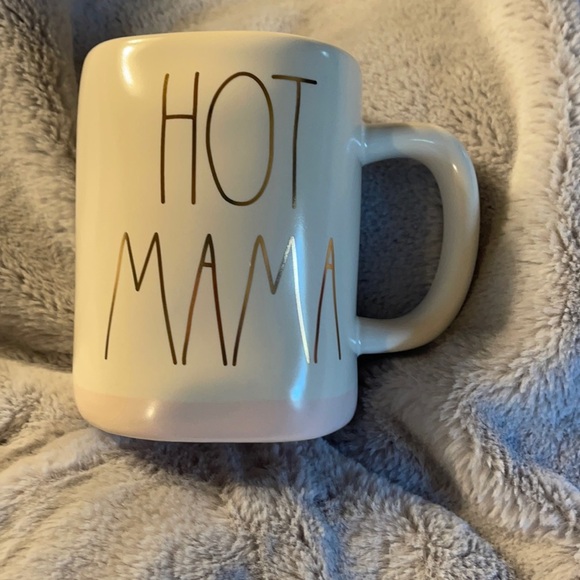Rae Dunn “Hot Mama” Ceramic Two Tone Mug - Picture 1 of 4